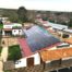 panneaux photovoltaïques camping toit restaurant